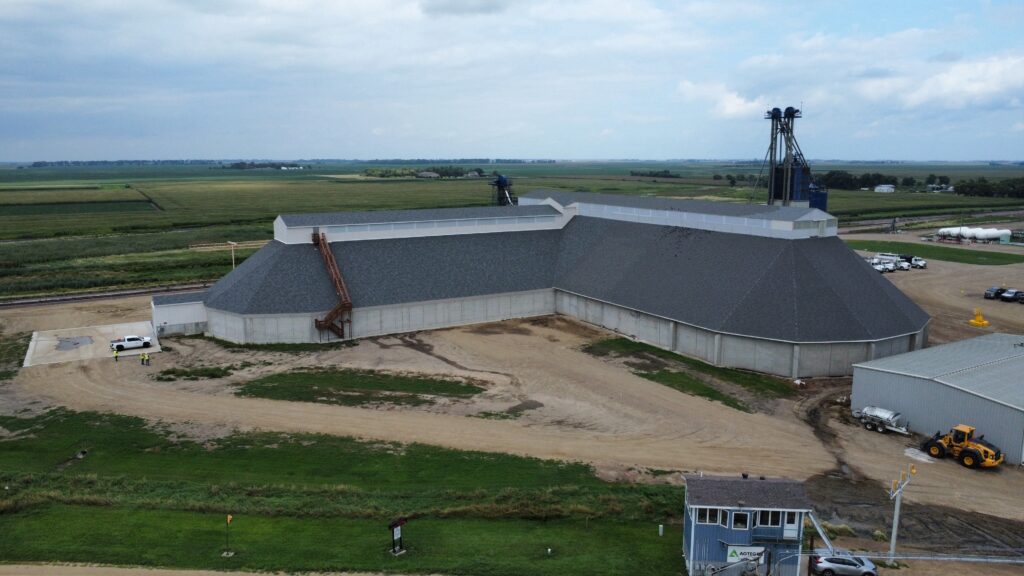 Large Dry Fertilizer Storage building in South Dakota