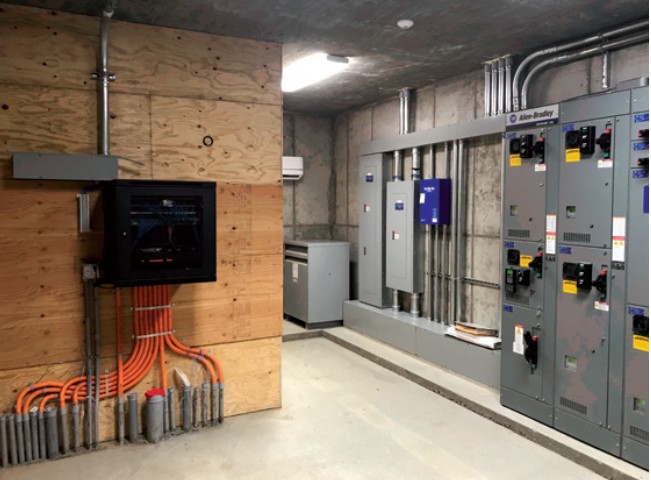 Fertilizer building control and electric mcc room