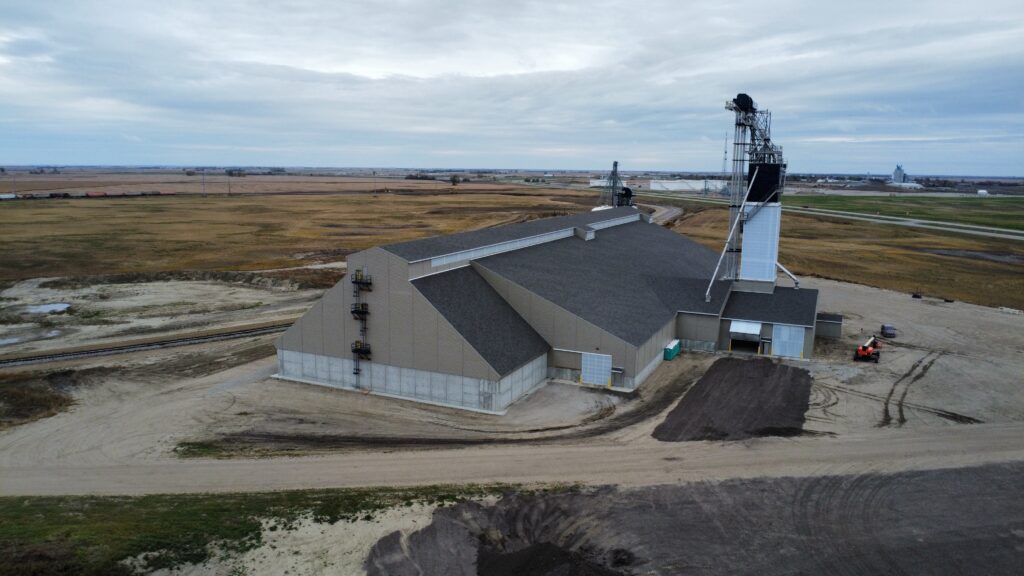 new dry fertilizer building and crop nutrients terminal