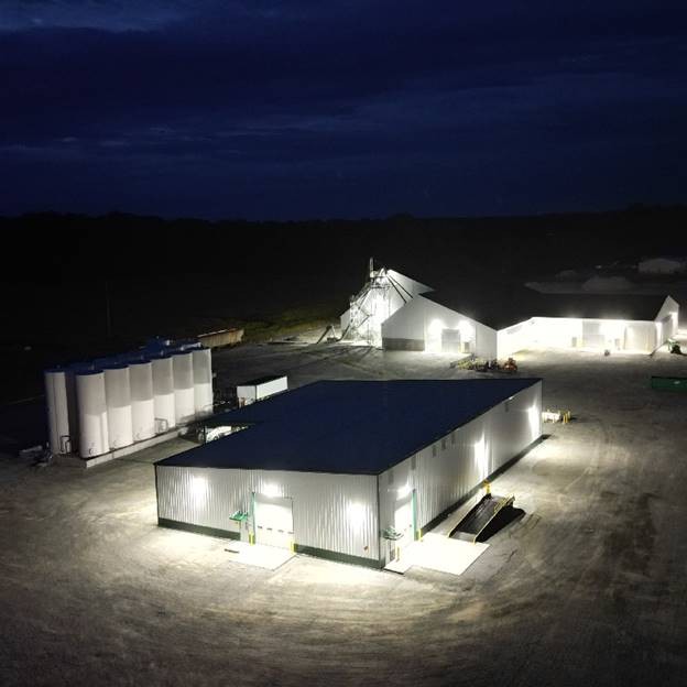 Fertilizer Building lighting and security
