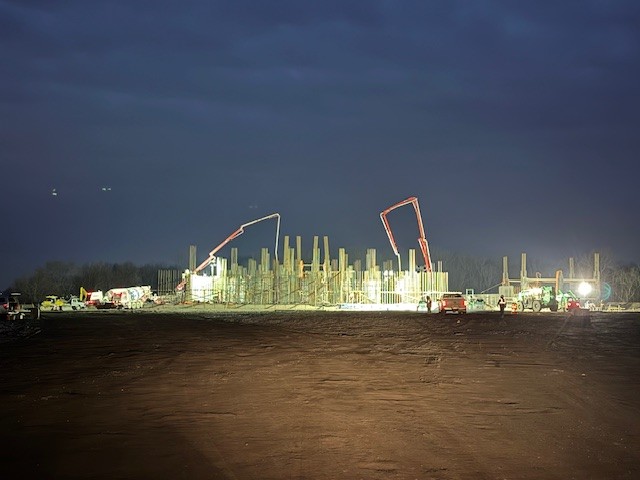 Fertilizer Storage building construction